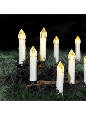 Instalatie lumini pentru brad de Crăciun cu 24 de lumanari cu LED, de interior, lumina calda, Veli Line Denmark